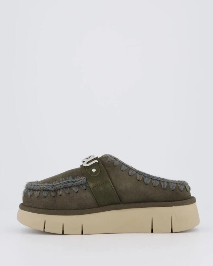 MOU Dames Bounce Clog Black Olive - Foto 2