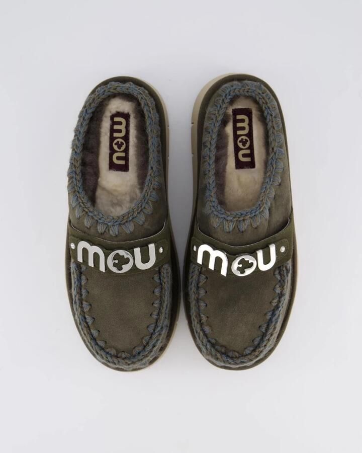 MOU Dames Bounce Clog Black Olive - Foto 3