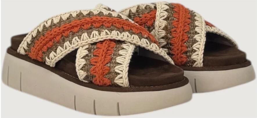 Mou Slippers MU.SW531015K RDPBRO - Foto 5