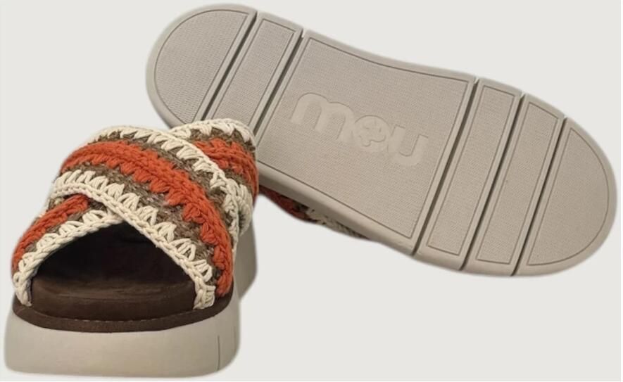 Mou Slippers MU.SW531015K RDPBRO - Foto 3