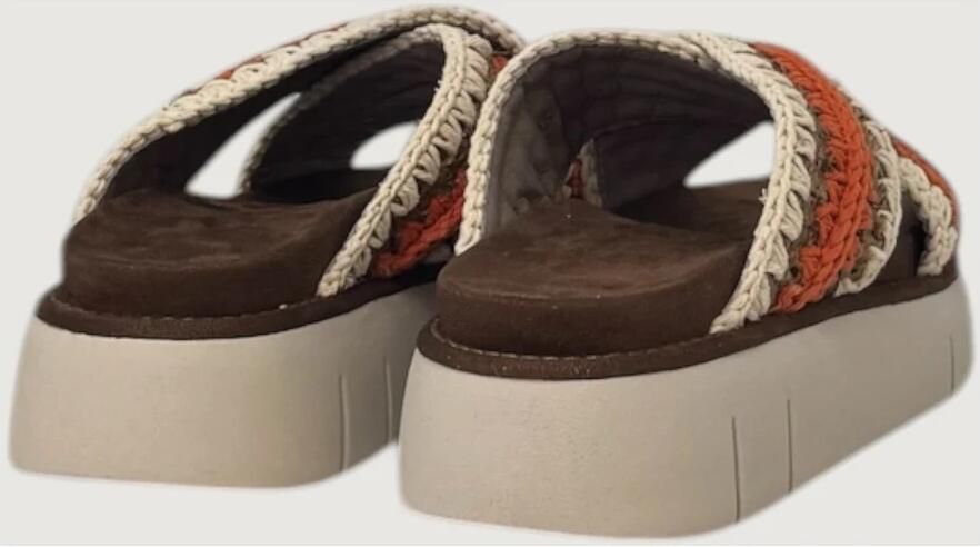 Mou Slippers MU.SW531015K RDPBRO - Foto 4