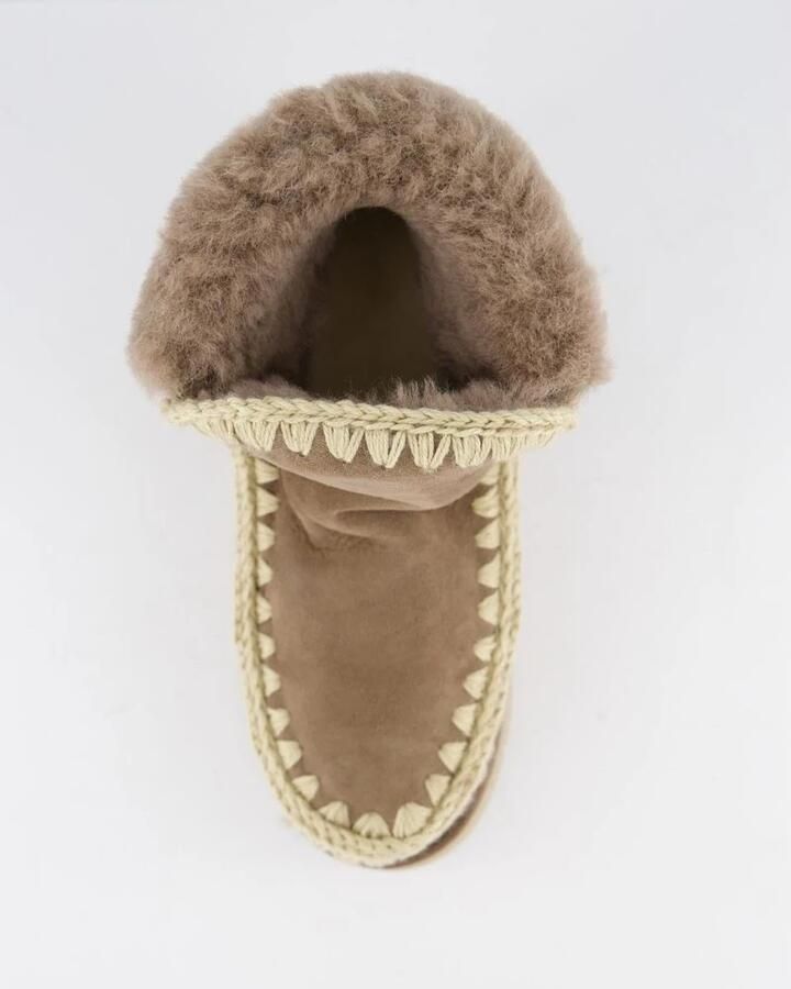 Mou Bounce Welt Boot Furry Collar