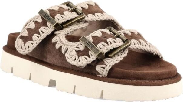 Mou Buckle Gehaakte Sandalen - Foto 2