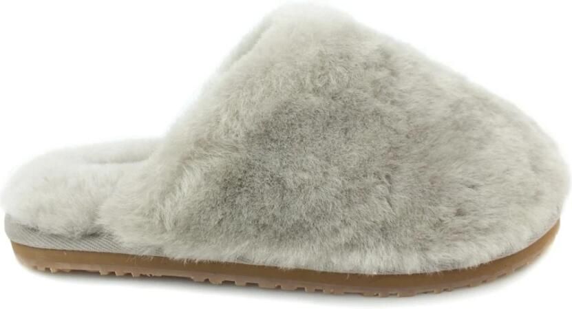 Mou Closed Toe Fur Slipper