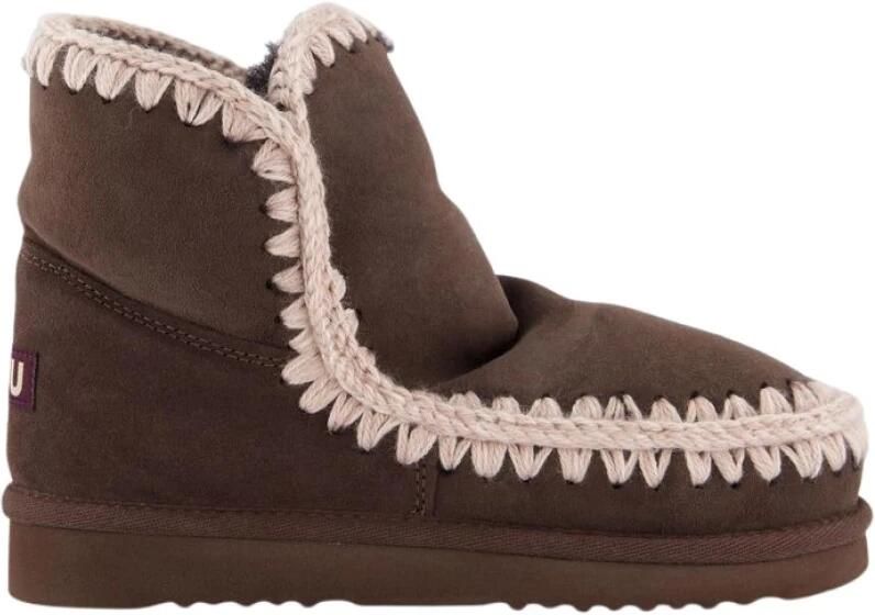 Mou Dames Eskimo 18 Suede boots Mocha