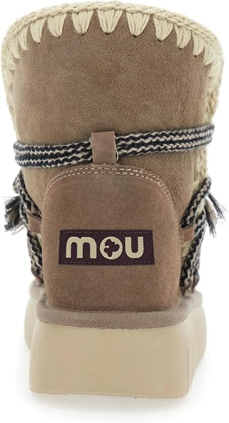 Mou Enkellaarsjes met Vetersluiting en Kwastdetail - Foto 2