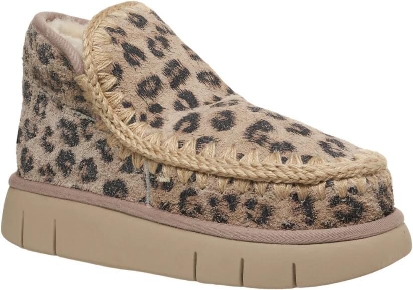 Mou Enkellaarzen met dierenprint voor vrouwen