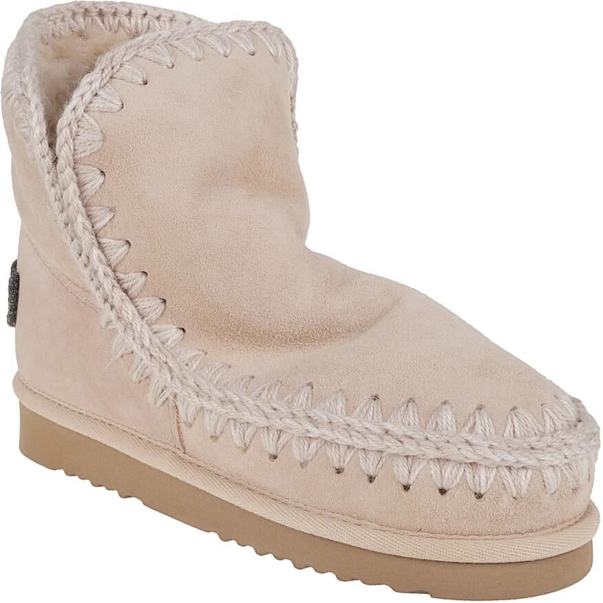 Mou Glitter Iconische Eskimo Laars Beige Dames
