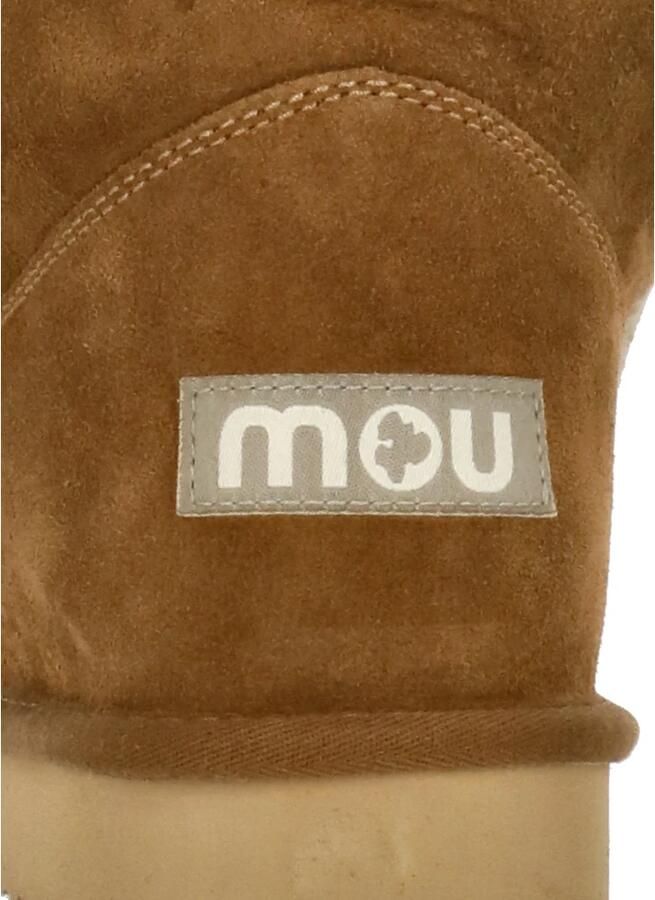 MOU Vachtlaarzen Dames Eskimo 18 Glitter Logo Maat: 36 Materiaal: Suède Kleur: Cognac - Foto 10