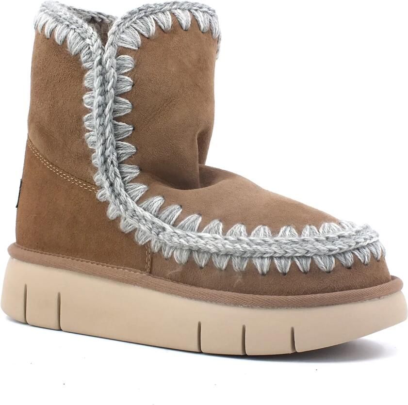 MOU Vachtlaarzen Dames Eskimo 18 Bounce Maat: 40 Materiaal: Suède Kleur: Taupe - Foto 3