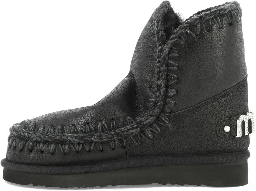 Mou Zwarte Eskimo-laarzen met steendecoraties Black Dames - Foto 6