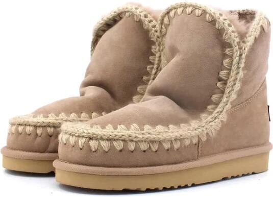 MOU Vachtlaarzen Dames Eskimo 18 Glitter Logo Maat: 39 Materiaal: Suède Kleur: Beige - Foto 12
