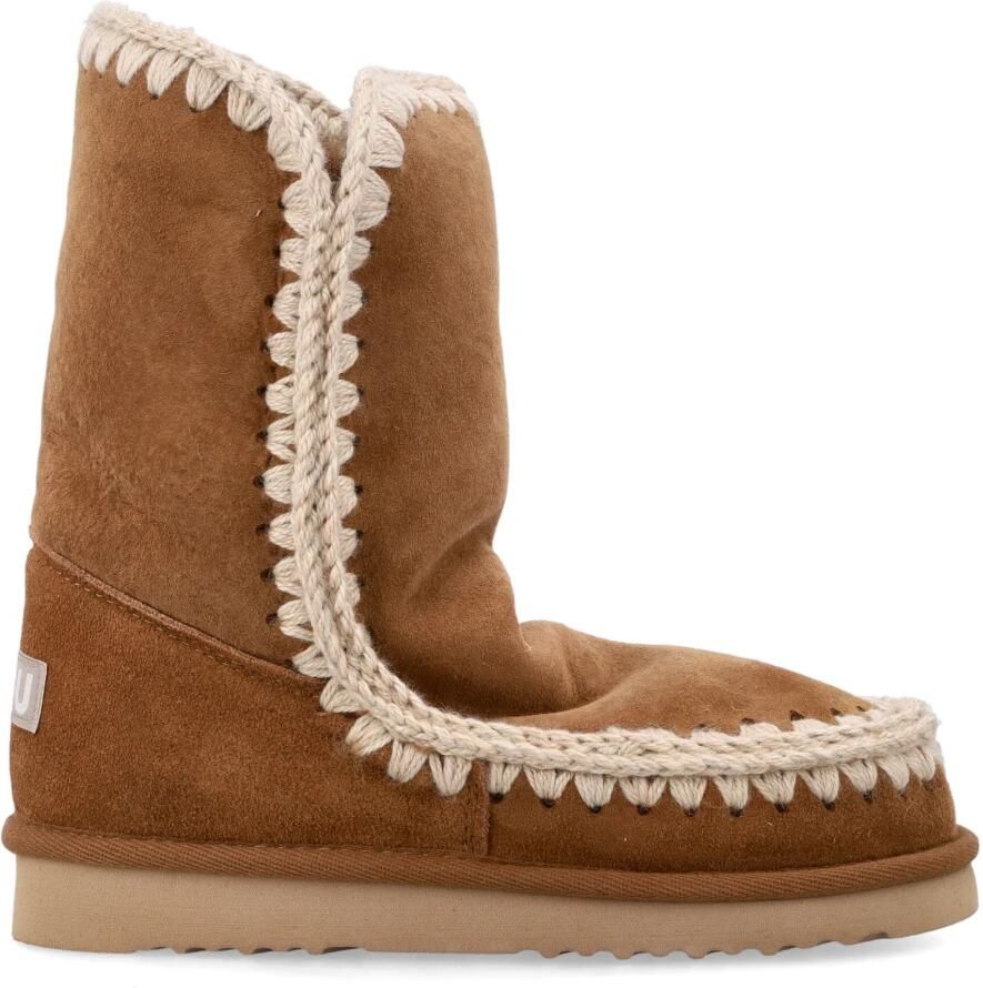 MOU Eskimo Boot Vachtlaarzen Warme Laarzen Dames Bruin