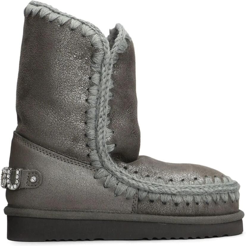 Mou Enkellaarzen ESKIMO 24 RHINESTONES LOGO - Foto 2