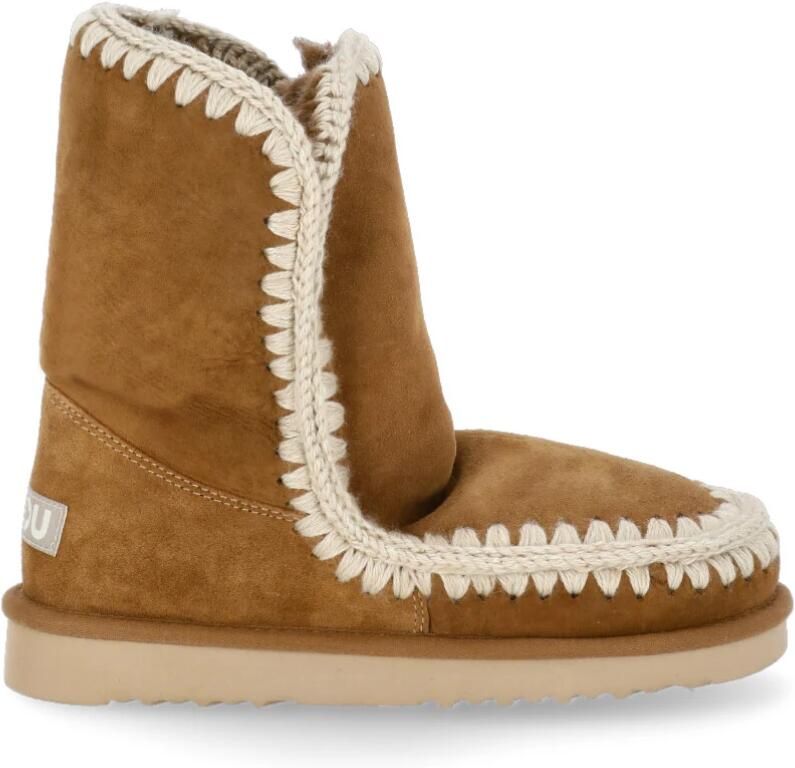 MOU Eskimo Boot Vachtlaarzen Warme Laarzen Dames Bruin - Foto 4