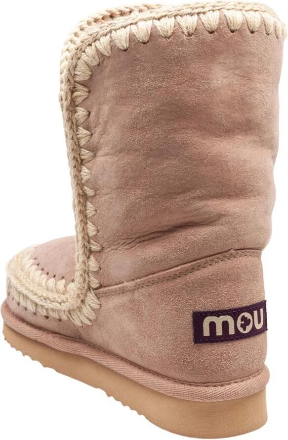 MOU Vachtlaarzen Dames Eskimo 18 Glitter Logo Maat: 37 Materiaal: Suède Kleur: Beige - Foto 14