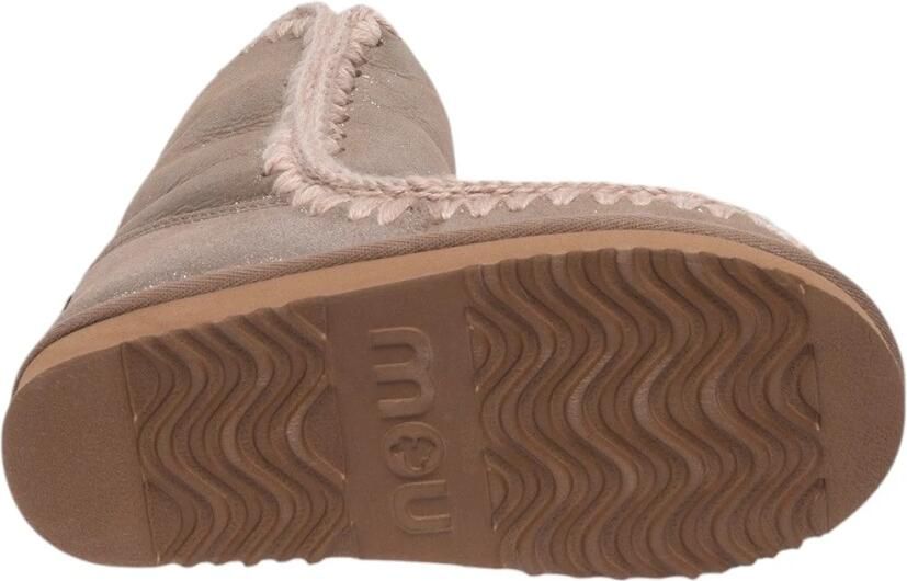 Mou Zilver Metallic Enkellaarzen Aw23 Gray Dames - Foto 4