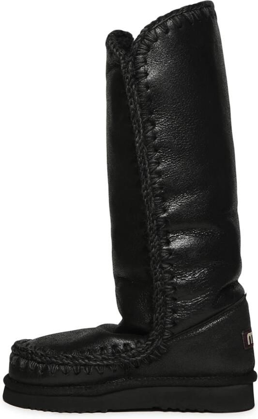 Mou Gebroken Zwart Grijs Eskimo Winterlaarzen - Foto 2