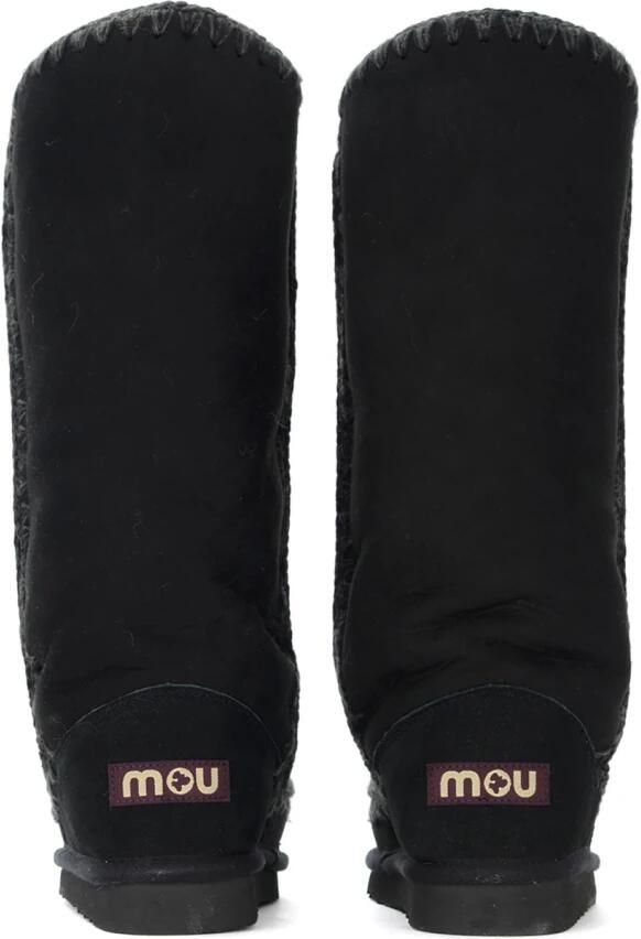 Mou Hoge Eskimo Zwarte Schapenvachtlaarzen Black Dames - Foto 2
