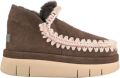 Mou Eskimo Bounce Welt Sneaker Suede - Bruin