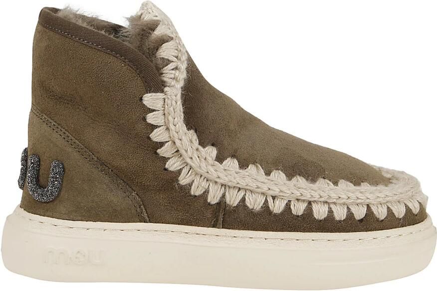 Mou Eskimo Sneaker Bold Glitter Logo