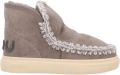 Mou Eskimo Sneaker Bold Glitter Logo - Bruin