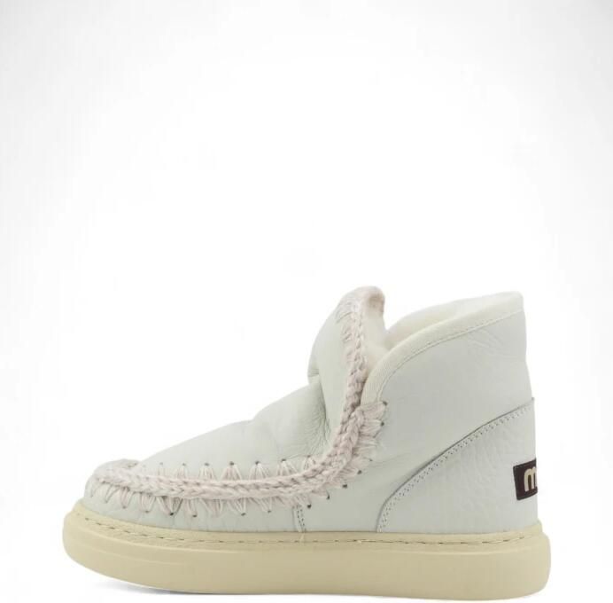 Mou Bold Sneakerlaars van Omgekeerd Schapenleer en Leer - Foto 3