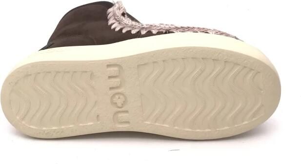 Mou Glitter Logo Sneaker Laarzen Brown Dames - Foto 3