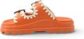 Mou Slippers EVA ONE-PIECE SLIDE TWO-BUCKLE - Oranje