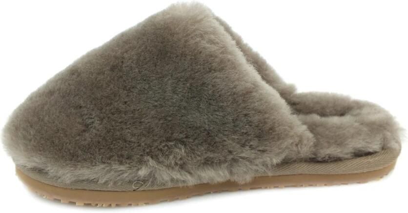 Mou Gesloten Teen Sheepskin Fur Pantoffel - Foto 2