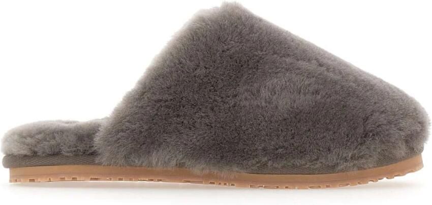 Mou Gesloten Teen Sheepskin Fur Slipper