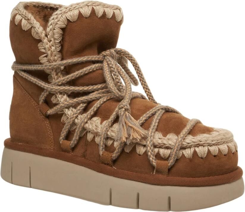 Mou Gezellige Enkellaarzen Marrone Aw25