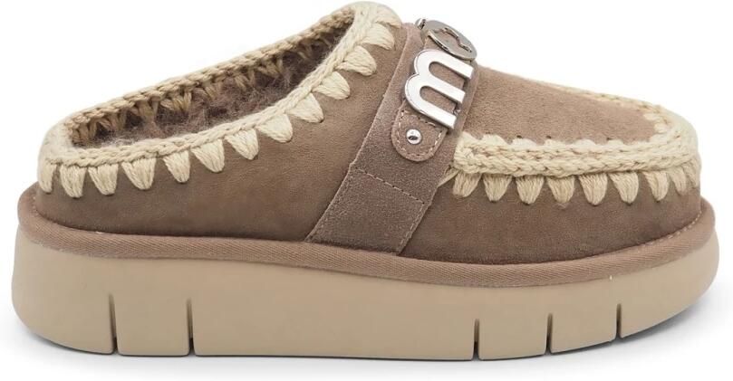 Mou Grijze Olifant Pantoffels met Bounce Logo - Foto 5