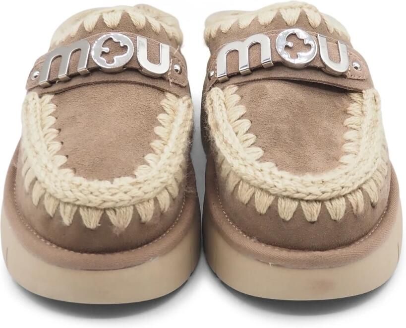 Mou Grijze Olifant Pantoffels met Bounce Logo - Foto 2