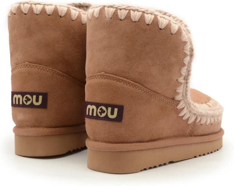 Mou Handgemaakte schapenvachtlaarzen met haaksteken - Foto 2