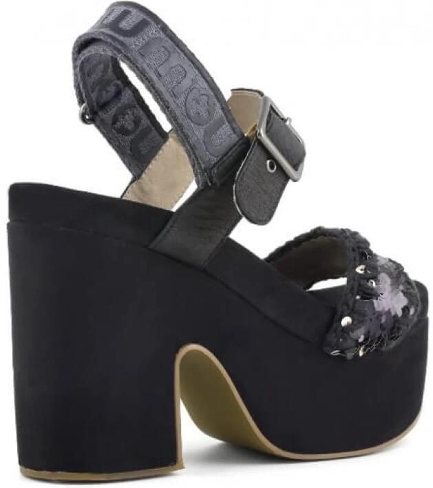 Mou High Heel Sandals Zwart Dames
