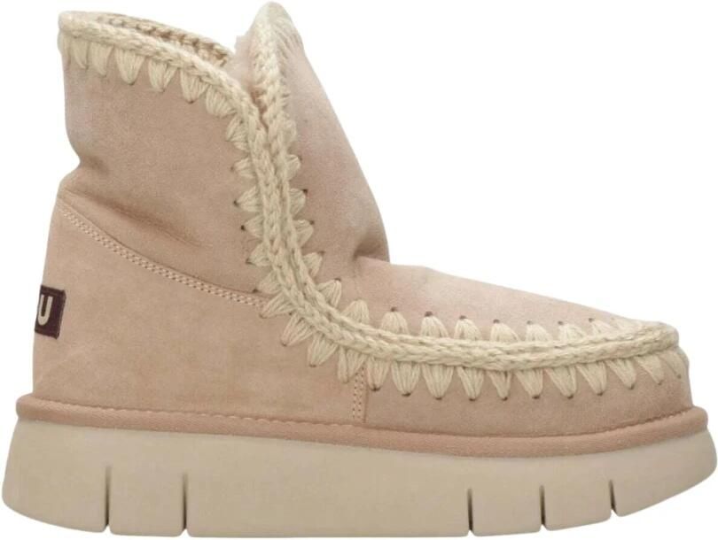 Mou Bruine Enkellaars Eskimo 18 Bounce Brown Dames