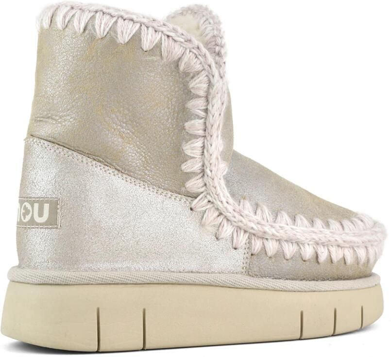 Mou Luxe Schapenvacht Dubbelzijdige Laars