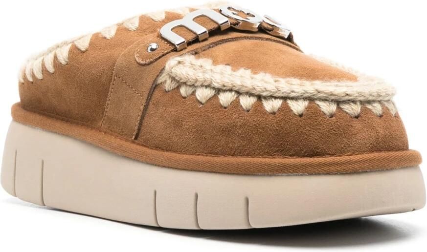 Mou Metal Klomp Bounce Cognac Stijl