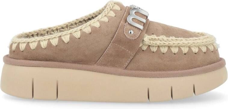 Mou Metalen Logo Bounce Klomp Gray Dames - Foto 2