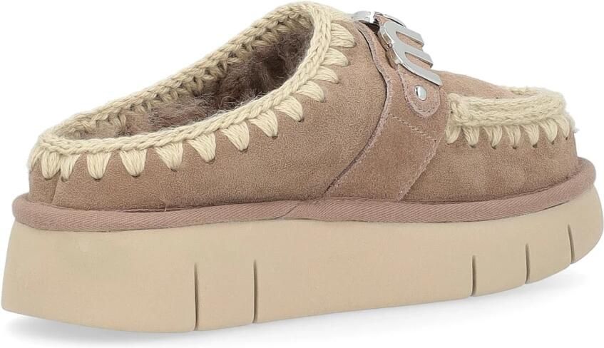 Mou Metalen Logo Bounce Klomp Gray Dames