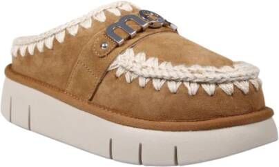 MOU Instappers Dames Bounce Clog Maat: 41 Materiaal: Suède Kleur: Cognac - Foto 8