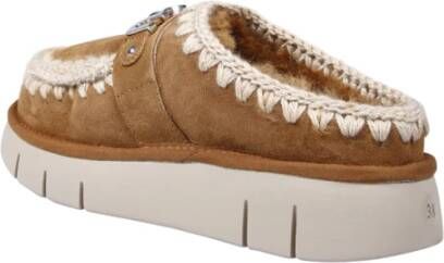 MOU Instappers Dames Bounce Clog Maat: 41 Materiaal: Suède Kleur: Cognac - Foto 7