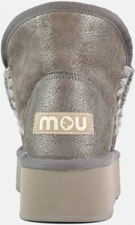 Mou Eskimo Platform Enkellaars IJzer Grijs Gray Dames - Foto 6