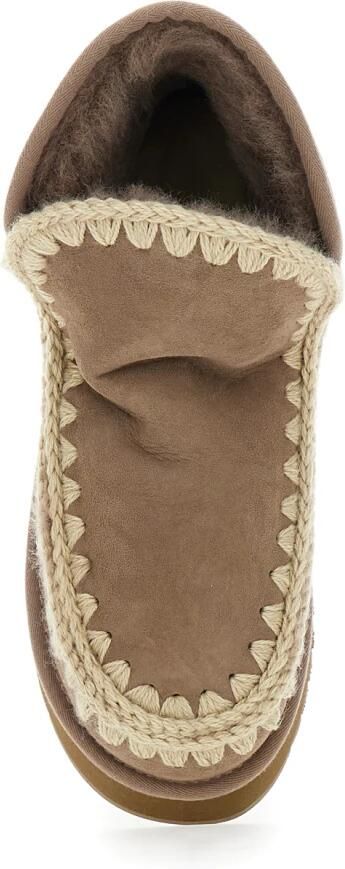 MOU Leren enkellaarsjes Mini Eskimo Platform