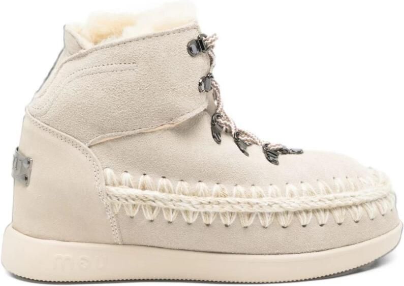 Mou New Inner Wedge Lace-up