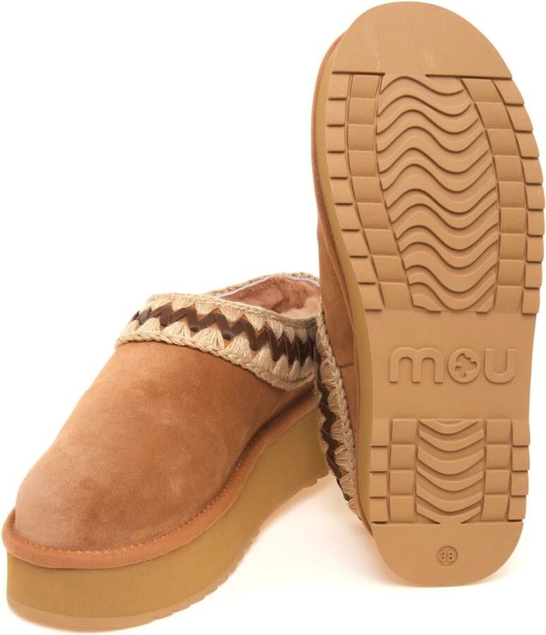 Mou Platform Clog Suede Leather - Foto 2