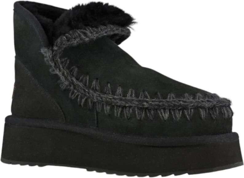 Mou Zwarte Mini Eskimo Platformlaarzen Black Dames - Foto 9
