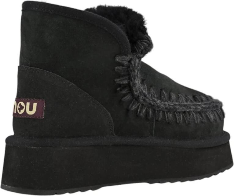 Mou Zwarte Mini Eskimo Platformlaarzen Black Dames - Foto 8