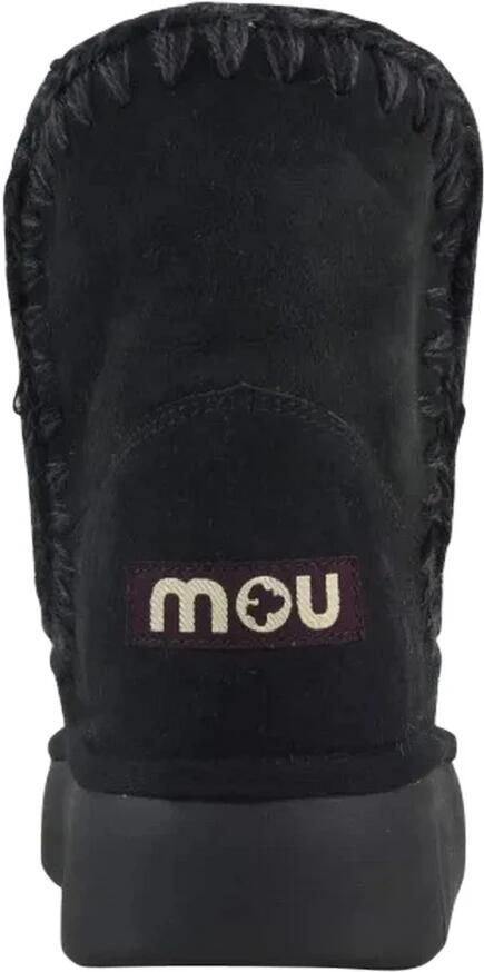 MOU Vachtlaarzen Dames Eskimo Bounce Sneaker Maat: 40 Materiaal: Suède Kleur: Zwart - Foto 6